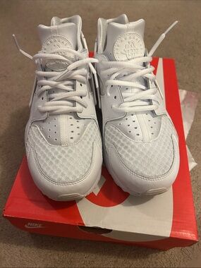 Nike White Low-Top Sneakers